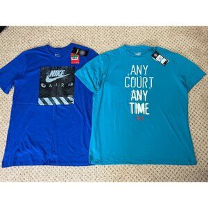 NEW Nike & Under Armour men's XL t-shirts Bundle